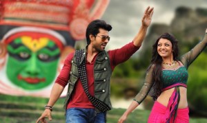 Naayak Charan and Kajal dance