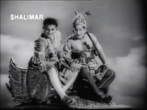 Jagadeka-Veeruni-Katha-NTR and Relangi